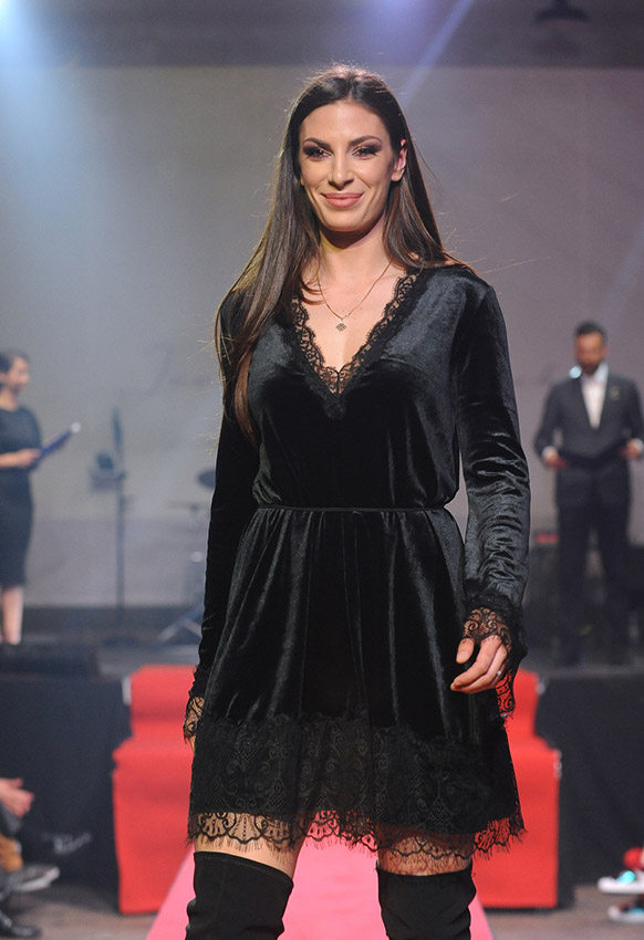 Ivana je nosila model Jovane Petković